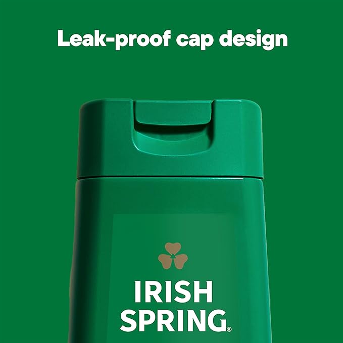 Irish Spring Moisture Blast Body Wash for Men, 20 Fl Oz (Pack of 2)