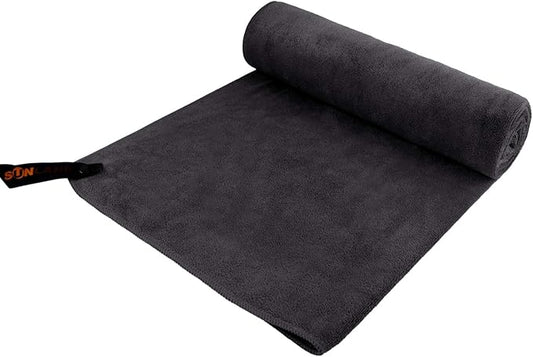 SUNLAND Microfiber Gym Bath Towel Ultra Soft Travel Camping Towel Super Absorbent Swimming Sport Towels for Adults and Children