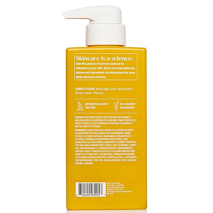 Medix 5.5 Radiant Glow Vitamin C Body Wash W/Niacinamide | Citrus Scented Gentle Body & Face Cleanser For Women, Men, Dry Skin, & Smoother-Looking Skin | Removes Dirt, Oil, & Impurities, 2-Pack