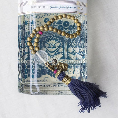 Lollia Dream Bubble Bath, Skin Hydrating & Deep Moisturizing, Avocado Oil & Green Tea, Relaxing Scented Bubbling Bath Soap, White Tea & Honeysuckle Scent