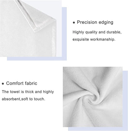 Black Cats 3 Piece Towel Bathroom Sets, 1 Bath Towel, 1 Washcloth, 1 Hand Towel, Cotton Fast Dry Soft Absorbent Towel Set for Home Kitchen Family