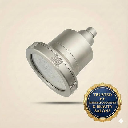 Fiona James Filtered Shower Head – High Pressure Shower Filter for Hard Water, Chlorine Removing, 20-Stage Filtration for Healthy Hair & Skin (Brushed Nickel)