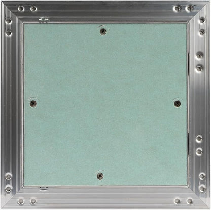 8" x 8" Inch Aluminum Drywall Access Panel - Service Shaft Door - Plumbing, Electricity, Heating, Alarm Wall Inspection hatch for Drywall - Bathroom Service Access Hole Cover