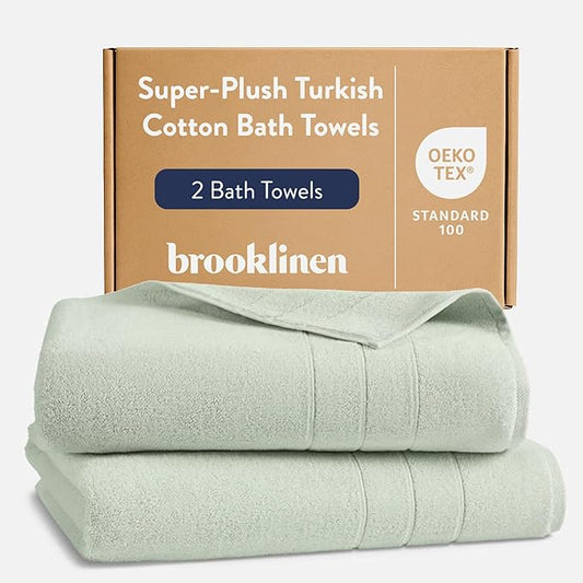 Brooklinen Super-Plush Bath Towels (Aloe)