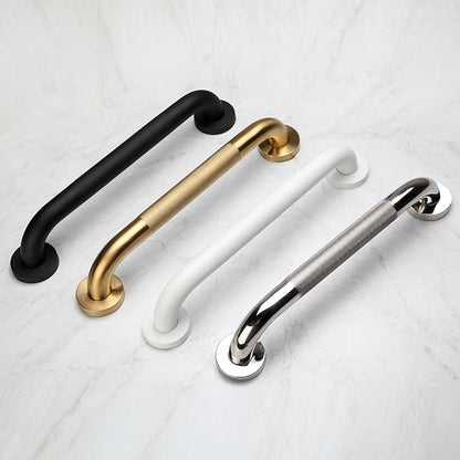 Shower Grab Bar, 2 Pack 32 Inch Gold Bathroom Grab Bar, 1.25" Diameter 304 Stainless Steel Anti-Slip Grab Bars for Bathtubs and Showers, Handicap Shower Grab Bar for Seniors Elderly