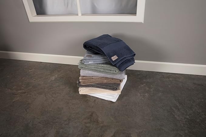 Maisonette Elegance 100% Organic Cotton Turkish Bath Sheets - Soft Absorbent Oversized Bathroom Towel - Ideal Quick Dry Extra Large Luxury Towel Set for Shower (35" x 70", 2 Pack) - Light Brown (Dune)