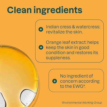 ATTITUDE Body Wash, EWG Verified Shower Gel, Dermatologically Tested, Plant and Mineral-Based, Vegan Personal Care Products, Orange Blossom & Eucalyptus Scent, 16 Fl Oz (Pack of 3)