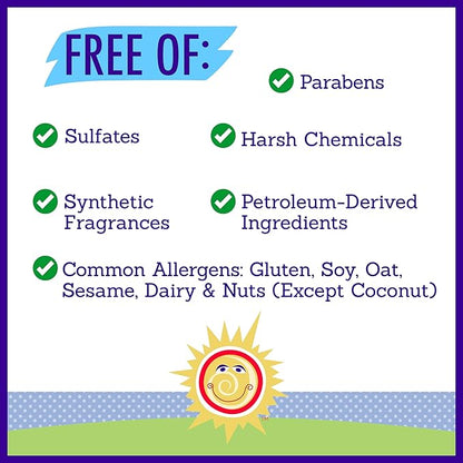 California Baby Calendula Baby Shampoo and Conditioner Set | 100% Plant-Based | 19oz Soothing Lavender Body Wash + 8.5oz Lavender Conditioner |