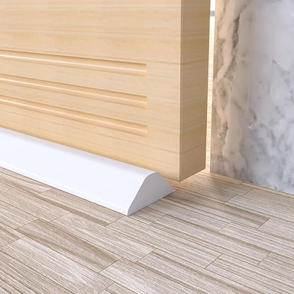 Collapsible Shower Threshold Water Dam, Shower Door Water Dam Barrier, Dry and Wet Separation Door Dam Water Stopper Kitchen Shower Threshold Silicon Water Blocker(98Inch)