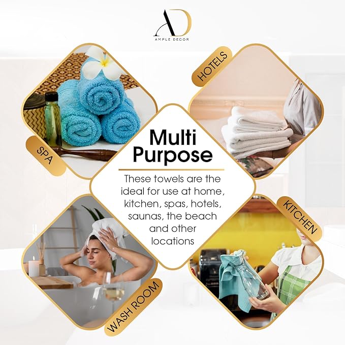 Ample Decor 100% Cotton Washcloths Set of 50 - Highly Absorbent, Popcorn Textured - Mulaayam Collection - Soft Pink 12 X 12 Inch