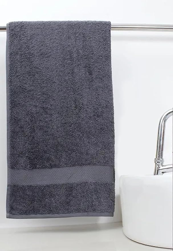 Delara 100% Organic Cotton Towels 650 GSM Plush Feather Touch Quick Dry Bath Sheet, Pack of 4 GOTS Certified, Oeko-Tex Green Certified, Organic Cotton Bath Sheet, 36"X70"