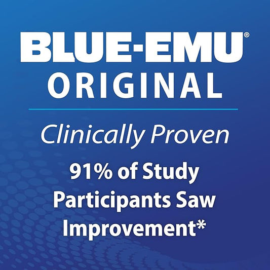 BLUE-EMU Original Super Strength Cream, Soothing Muscle & Joint Support, 6 Oz
