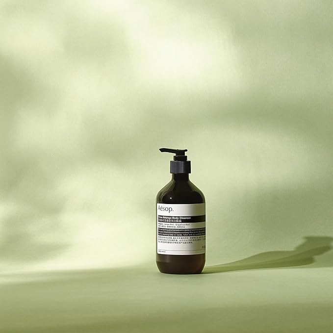 Aesop Citrus Melange Body Cleanser | Gentle Low-Foaming Gel Cleanser For Skin | Citrus Aroma with Botanical Extracts | 16.9 oz / 500 mL