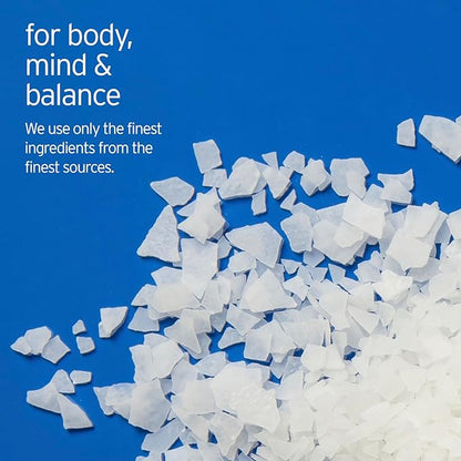 Life-flo Pure Magnesium Bath Flakes - Relaxing Bath Soak - Concentrated Magnesium Chloride Flakes from The Zechstein Seabed - Relief and Relaxation w/Ancient Trace Minerals - 60-Day Guarantee, 1.65lb