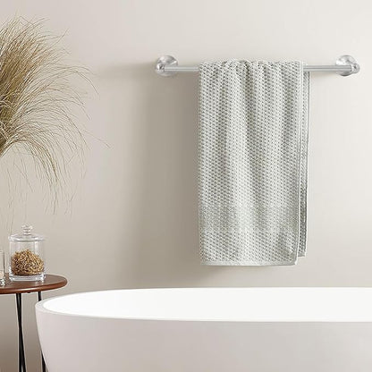 4 Piece Bathroom Hand Towel Holder Set, Adjustable Towel Racks for Bathroom Wall Mounted, Stainless Steel Brushed Nickel Towels Bar, 24 Inch Bath Room Accessories Set