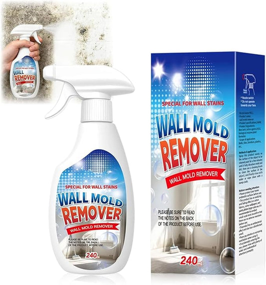 Highly Effective Removal Spray, Wall Cleaner Spray, Dust and Dirt Removal, 8.12 Fl oz, for Wood, Tile, Fabric, Bathrooms, Kitchens