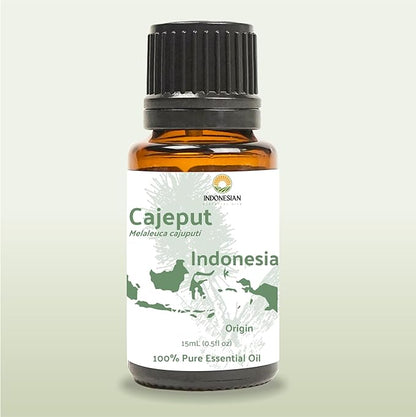 Cajeput Essential Oil (2lbs) - Direct from Central Java, Indonesia - Essential Oils for Diffusers Aromatherapy; Essential Oils for Body; Massage Oils | 100% Pure Therapeutic Grade