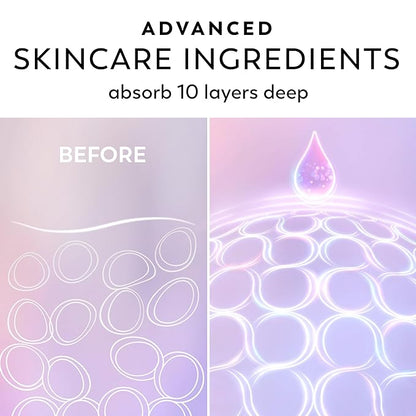 Olay Super Serum Hand & Body Lotion for Dry Skin, 24hr Long Lasting Hydration, 5+ Ingredient Serum Complex for Bright Even Firm Luminous Skin, Sweet Vanilla & Soft Wood Scent, 18.5 fl oz