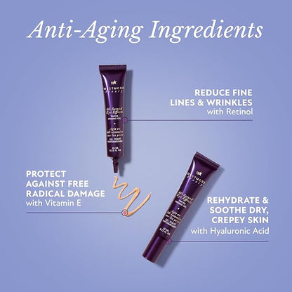 Westmore Beauty 60 Second Effects Tinted Firming Gel - Under Eye Cream For Puffiness And Bags Under Eyes - 20 mL Light to Medium - 0.68 Fl Oz