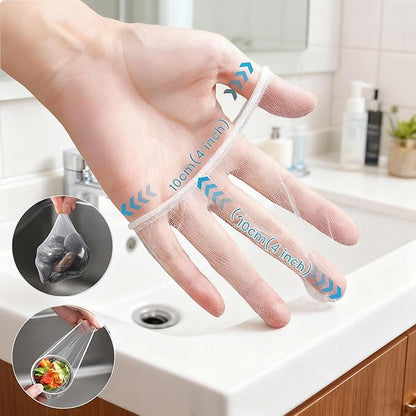 Disposable Sink Strainer – 200 Pack Kitchen Sink Strainer Bags,Disposable Anti-Clogging Drain Covers,Essential Filter Nets for Most Sink Strainers (4.0 x 4.0 Inch)