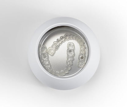 Invisalign Ultrasonic Cleaner | Powered by Zima Dental | Aligner and Retainer Cleaner | Arctic White