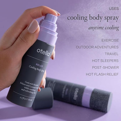 Cool & Calm Bundle - Detox & Soothe Face Mist + Lavender Vanilla Cooling Body Spray