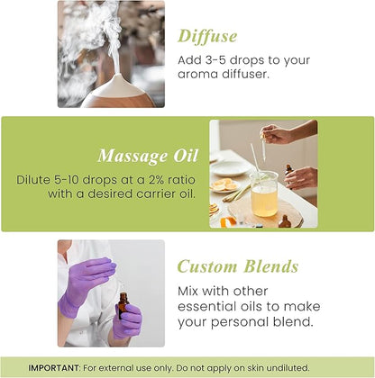 Handcraft Blends Lemongrass Essential Oil – 1 Fl Oz – 100% Pure and Natural – Premium Grade Essential Oil for Diffuser and Aromatherapy, Skin, Massage, Candle and Soap Making Fragrance