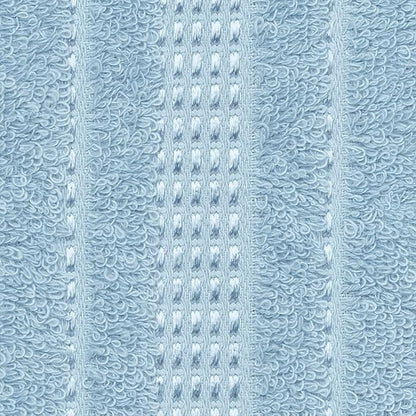Melissa Linen Hand Towels Set of 2, 100% Turkish Cotton Towels, Blue Hand Towels for Bathroom, 20 in x 35 in, Absorbent, Quick Dry, Durable and Soft, Spa and Hotel Quality, Ocean Blue