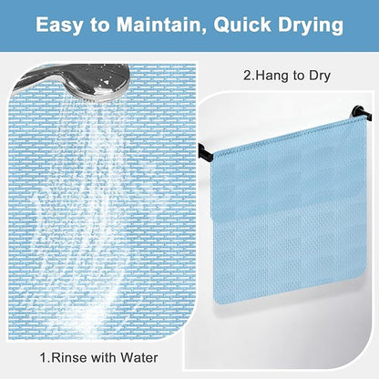 Non Slip Shower Mat: 35"x24" Extra Large Shower Mats for Inside Shower,Trimmable PVC Anti Slip Shower Stall Mats, No Odor, Quick Drying Shower Mats for Floor, Bathroom, Home, Kitchen, Hotel