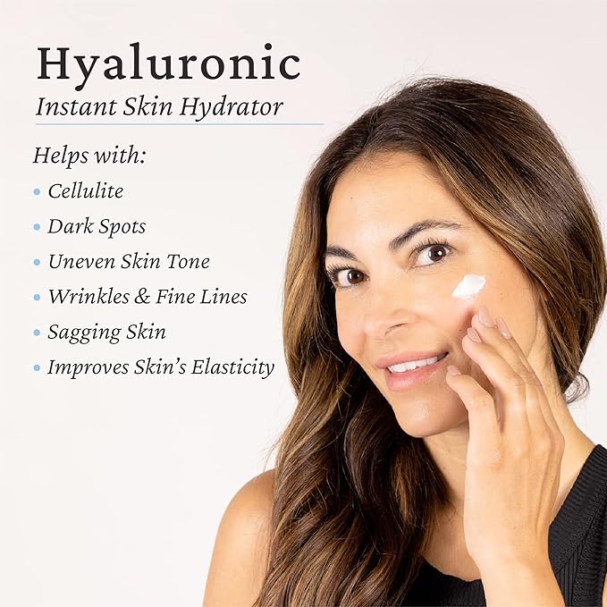 Elastalift Hyaluronic Acid Moisturizer Body Lotion | Anti Aging Skin Care Body Cream & Face Lotion Diminishes Look Of Wrinkles, Sagging Skin, Crepey Skin, Cellulite, Stretch Marks, Dry Skin, 15 Fl Oz