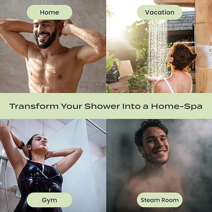 Body Restore Shower Steamers Aromatherapy 15 Pack - Christmas Stocking Stuffers, Birthday Gifts for Women, White Elephant, Relaxation, Self Care for Men - Tea Tree