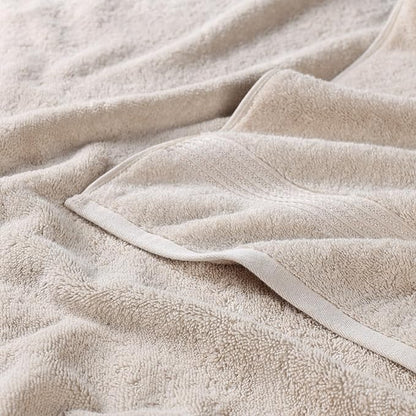 Superior Egyptian Cotton Bath Towel Set, Towels for Home Bathroom, Master, Guest Bath, Decor Essentials, Quick Dry, Absorbent, Large Body Towels, Spa, Hotel, Resort, Adult, Kids, Set of 4, Stone