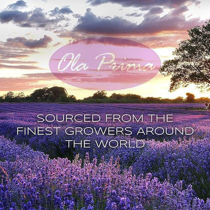 Ola Prima 4 oz Lavender Essential Oil for Diffuser, Soap, Candle Making, and Aromatherapy