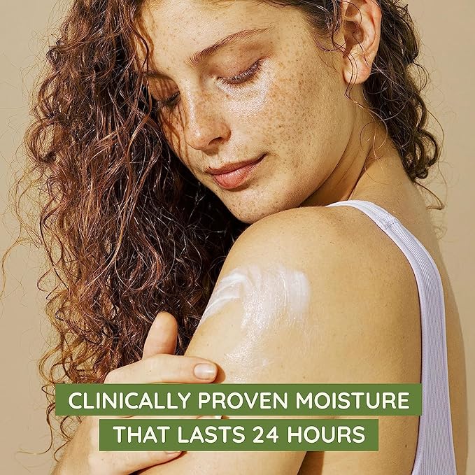 Aveeno Daily Moisturizing Body Lotion, Body Lotion for Dry Skin with Prebiotic Oat, Paraben Free, Fragrance Free, Non-Greasy, Non-Comedogenic Moisturizer, 18 FL OZ