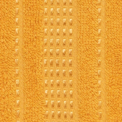 Melissa Linen, 4-Piece Washcloth, 100% Cotton Towels for Bathroom, 12 in x 12 in, Absorbent, Quick Dry, Durable and Soft, Baby Wash Cloths, Wash Rags for Kitchen, Honey Yellow