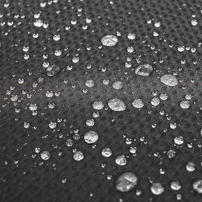 River Dream Heavyweight No Hooks Required Dotted Waffle Weave Shower Curtain with Snap in Liner - 71W x 74H,Hotel Grade,Spa Like Bath Curtain,Graphite Grey