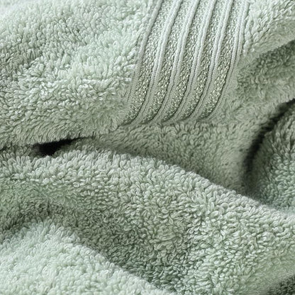Superior Egyptian Cotton Bath Towel Set, Home Bathroom Towels, Master, Guest Bath, Decor Essentials, Quick Dry, Absorbent, Large Body Towels, Spa, Hotel, Resort, Adult, Kids, Set of 2, Sage