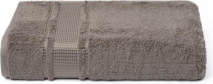Melissa Linen - Fingertip Towels 4 Pack, 100% Turkish Cotton, Small Hand Towels for Body and Face, 12 x 18 in, Soft and Absorbent, Quick Dry, (Brown Fingertip Towels)