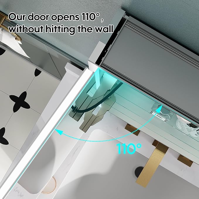 WELLFOR 24" X 30" Medicine Cabinet With Lights, 3X Magnification, Anti-Fog Mirrored Cabinet, Bathroom Vanity With Outlets & USB Ports, Right Opening Door