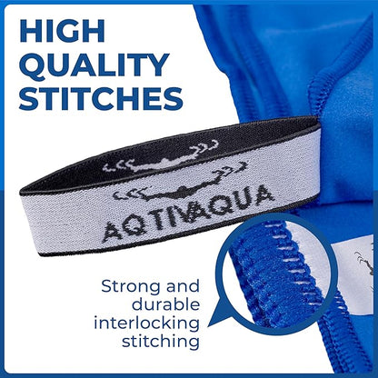 AqtivAqua Quick Dry Towel - Lightweight Microfiber Travel Towel w/Bag - Fast Drying Towel Set for Camping, Beach, Pool, Gym, Backpacking, Sports, Yoga & Swim Use, Hiking (Royal Blue, L:30"x60")