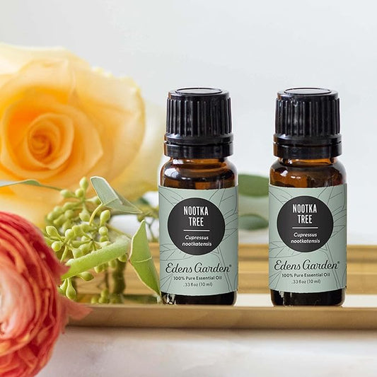 Edens Garden Nootka Tree Essential Oil- 100% Pure Premium Grade, Undiluted, Natural, Therapeutic, Aromatherapy, The Best for Diffuser, Skin, Candle, Laundry 10 ml (.33 fl oz)