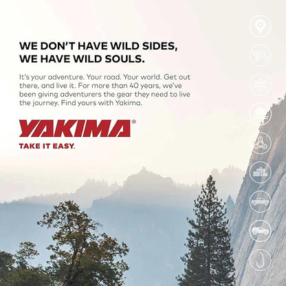 Yakima RoadShower Portable Aluminum Pressurized Water Storage with Garden Hose Adapter and 2 Outlet Water Ports