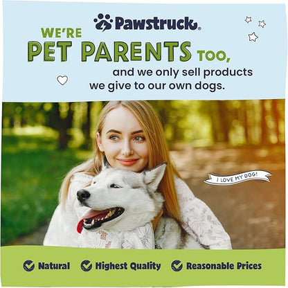 Pawstruck Natural 12” Braided Bully Sticks for Dogs - Tough, Long-Lasting, Rawhide-Free, Low Odor, Healthy Single Ingredient Chew Treat for Aggressive Chewers - 25 Count - Packaging May Vary
