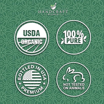 Handcraft Blends Organic Eucalyptus Essential Oil – 1 Fl Oz – 100% Pure and Natural – Premium Grade Essential Oil for Diffuser and Aromatherapy