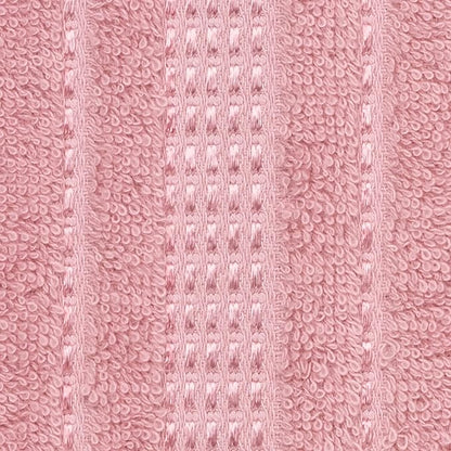 Melissa Linen, Fingertip Towels 4 Pack, 100% Turkish Cotton, Small Hand Towels for Body and Face, 12 x 18 in, Soft and Absorbent, Quick Dry, (Pink Fingertip Hand Towels)