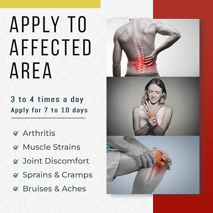 Real Time Pain Relief Cream 4oz Tube | 17 Natural Ingredients: 1.25% Menthol, Arnica & MSM | Muscle Strain & Joint Discomfort Relief for Arthritis, Cramps, Sprains, Bruises, Hands, Back & Knee Pain