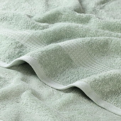 Superior Egyptian Cotton Bath Towel Set, Home Bathroom Towels, Master, Guest Bath, Decor Essentials, Quick Dry, Absorbent, Large Body Towels, Spa, Hotel, Resort, Adult, Kids, Set of 2, Sage