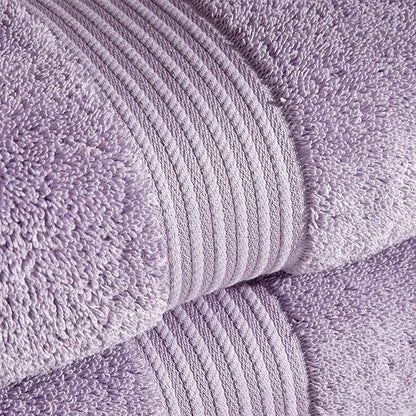 Christy Supreme Hygro 6 Piece Towel Set | Lavender | 100% Luxury Supima Cotton | Ultra Soft | Super Absorbent | 650GSM | 2 Bath Sheets 2 Hand Towels 2 Face Cloths