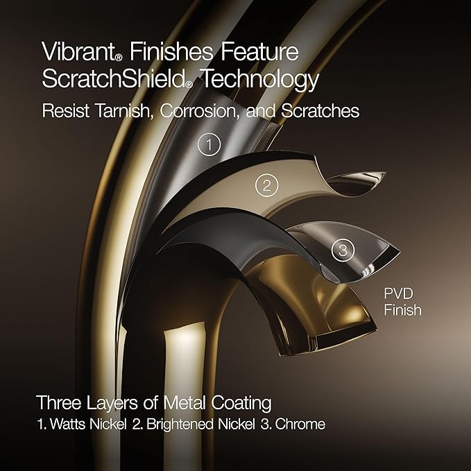 Kohler 37722-Y-CP Cinq™ Square single-function filtered showerhead, 2.5 gpm, Polished Chrome
