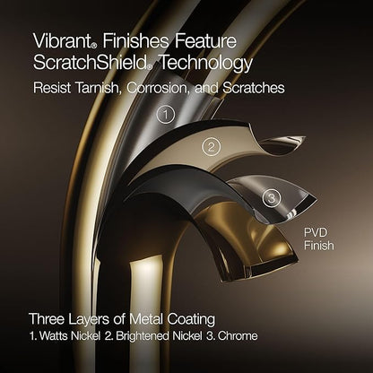 Kohler 37722-Y-CP Cinq™ Square single-function filtered showerhead, 2.5 gpm, Polished Chrome